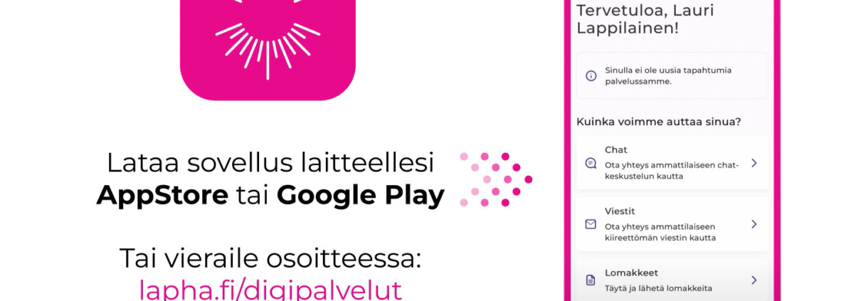 DigiLapha sovellus kuva