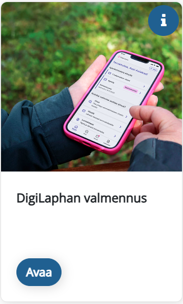DigiLaphan valmennuksen kuvake Medieco eLearnissa.